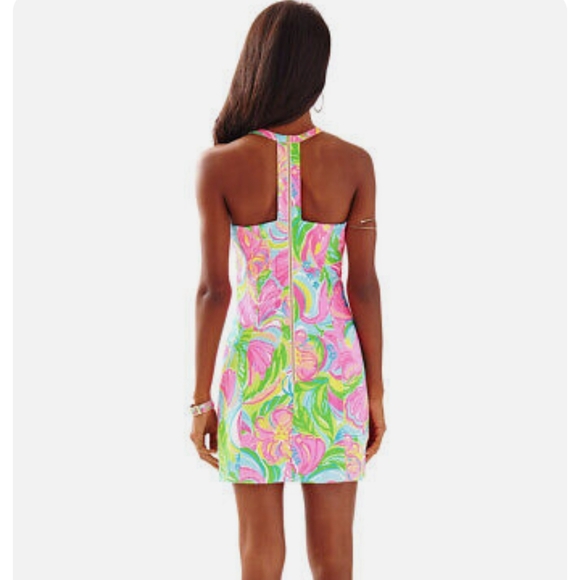 Lilly Pulitzer Grayes Racerback Shift Dress Size 2 - Picture 2 of 5